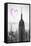 Luv Collection - New York City - The Empire-Philippe Hugonnard-Framed Stretched Canvas