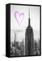 Luv Collection - New York City - The Empire-Philippe Hugonnard-Framed Stretched Canvas