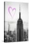 Luv Collection - New York City - The Empire-Philippe Hugonnard-Stretched Canvas