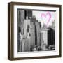 Luv Collection - New York City - The New Yorker II-Philippe Hugonnard-Framed Art Print