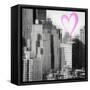 Luv Collection - New York City - The New Yorker II-Philippe Hugonnard-Framed Stretched Canvas