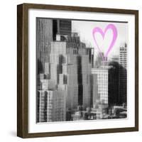 Luv Collection - New York City - The New Yorker II-Philippe Hugonnard-Framed Art Print