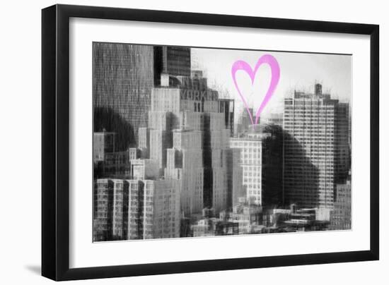 Luv Collection - New York City - The New Yorker-Philippe Hugonnard-Framed Art Print