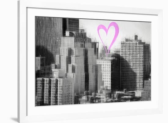 Luv Collection - New York City - The New Yorker-Philippe Hugonnard-Framed Premium Giclee Print