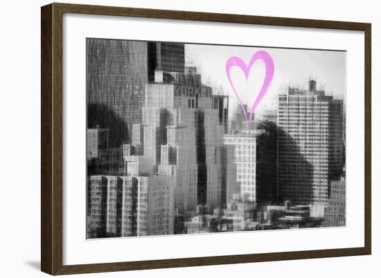 Luv Collection - New York City - The New Yorker-Philippe Hugonnard-Framed Art Print