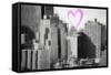 Luv Collection - New York City - The New Yorker-Philippe Hugonnard-Framed Stretched Canvas