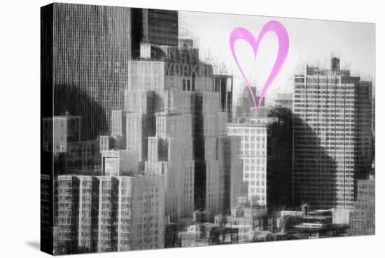 Luv Collection - New York City - The New Yorker-Philippe Hugonnard-Stretched Canvas