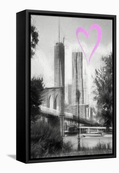 Luv Collection - New York City - The One World Trade Center-Philippe Hugonnard-Framed Stretched Canvas