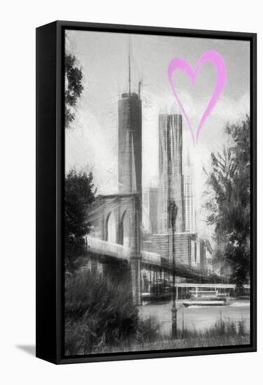 Luv Collection - New York City - The One World Trade Center-Philippe Hugonnard-Framed Stretched Canvas