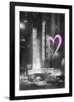 Luv Collection - New York City - The Radio City-Philippe Hugonnard-Framed Art Print