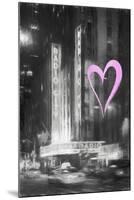 Luv Collection - New York City - The Radio City-Philippe Hugonnard-Mounted Art Print