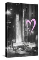 Luv Collection - New York City - The Radio City-Philippe Hugonnard-Stretched Canvas