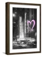 Luv Collection - New York City - The Radio City-Philippe Hugonnard-Framed Art Print