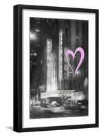 Luv Collection - New York City - The Radio City-Philippe Hugonnard-Framed Art Print