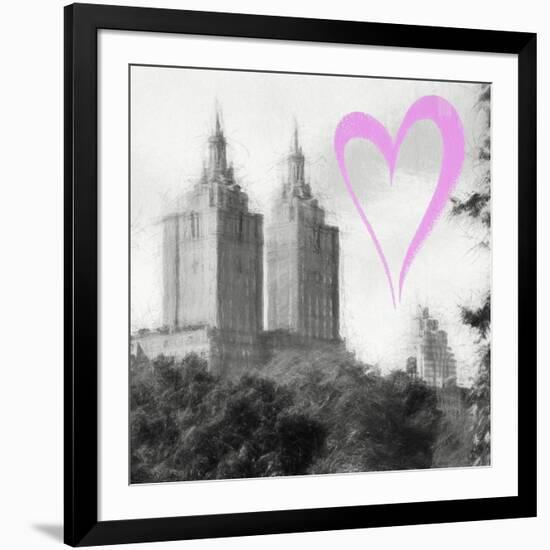 Luv Collection - New York City - The San Remo Building II-Philippe Hugonnard-Framed Art Print