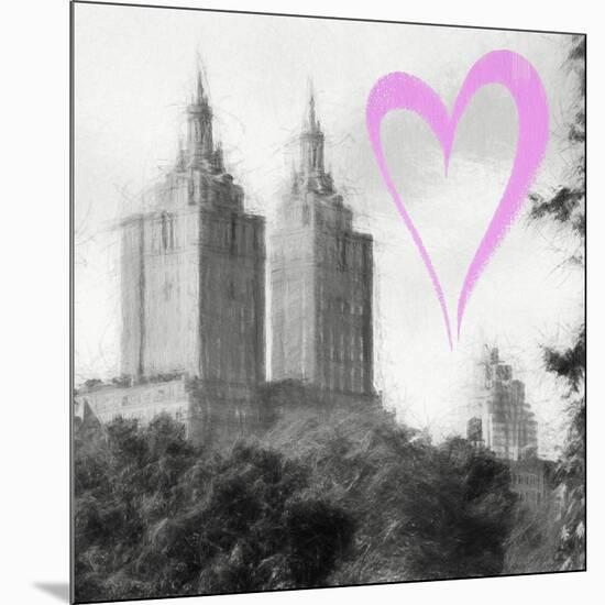 Luv Collection - New York City - The San Remo Building II-Philippe Hugonnard-Mounted Art Print