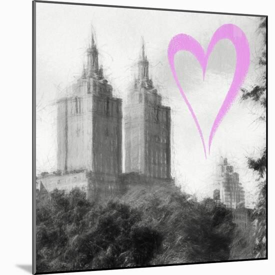 Luv Collection - New York City - The San Remo Building II-Philippe Hugonnard-Mounted Art Print