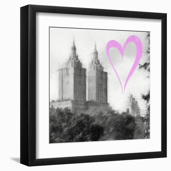 Luv Collection - New York City - The San Remo Building II-Philippe Hugonnard-Framed Art Print