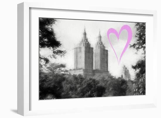 Luv Collection - New York City - The San Remo Building-Philippe Hugonnard-Framed Art Print