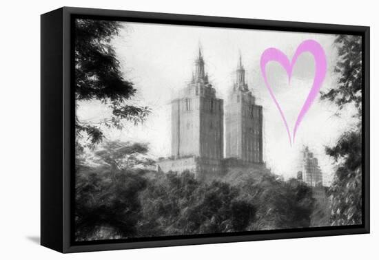 Luv Collection - New York City - The San Remo Building-Philippe Hugonnard-Framed Stretched Canvas