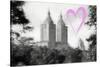 Luv Collection - New York City - The San Remo Building-Philippe Hugonnard-Stretched Canvas