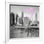 Luv Collection - New York City - The Skyline II-Philippe Hugonnard-Framed Art Print