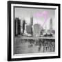 Luv Collection - New York City - The Skyline II-Philippe Hugonnard-Framed Art Print