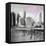 Luv Collection - New York City - The Skyline II-Philippe Hugonnard-Framed Stretched Canvas