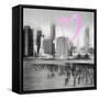 Luv Collection - New York City - The Skyline II-Philippe Hugonnard-Framed Stretched Canvas