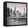 Luv Collection - New York City - The Skyline II-Philippe Hugonnard-Framed Stretched Canvas