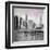 Luv Collection - New York City - The Skyline II-Philippe Hugonnard-Framed Art Print