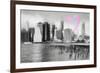 Luv Collection - New York City - The Skyline-Philippe Hugonnard-Framed Art Print