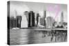 Luv Collection - New York City - The Skyline-Philippe Hugonnard-Stretched Canvas