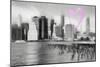 Luv Collection - New York City - The Skyline-Philippe Hugonnard-Mounted Art Print