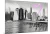 Luv Collection - New York City - The Skyline-Philippe Hugonnard-Mounted Premium Giclee Print