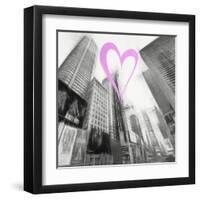 Luv Collection - New York City - Times Square III-Philippe Hugonnard-Framed Art Print