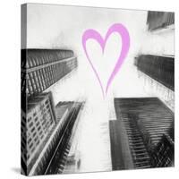 Luv Collection - New York City - Times Square Skyscrapers II-Philippe Hugonnard-Stretched Canvas