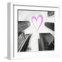 Luv Collection - New York City - Times Square Skyscrapers II-Philippe Hugonnard-Framed Art Print