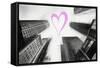 Luv Collection - New York City - Times Square Skyscrapers-Philippe Hugonnard-Framed Stretched Canvas