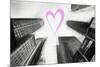 Luv Collection - New York City - Times Square Skyscrapers-Philippe Hugonnard-Mounted Premium Giclee Print