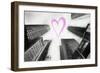 Luv Collection - New York City - Times Square Skyscrapers-Philippe Hugonnard-Framed Art Print