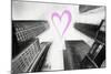 Luv Collection - New York City - Times Square Skyscrapers-Philippe Hugonnard-Mounted Art Print