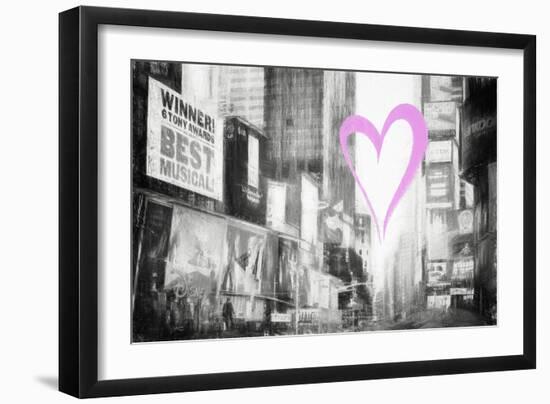 Luv Collection - New York City - Times Square-Philippe Hugonnard-Framed Art Print