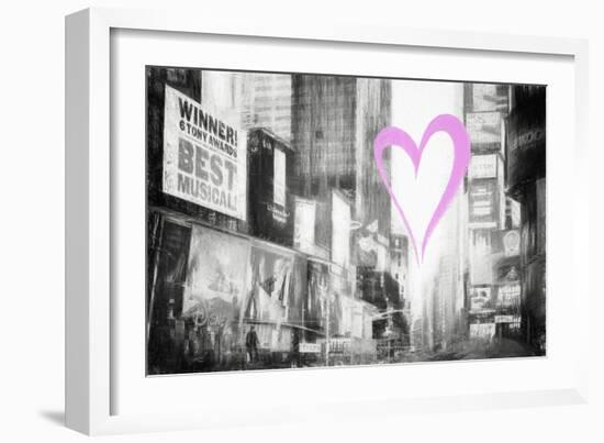 Luv Collection - New York City - Times Square-Philippe Hugonnard-Framed Art Print