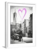 Luv Collection - New York City - Urban Street-Philippe Hugonnard-Framed Art Print