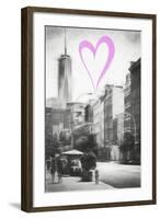 Luv Collection - New York City - Urban Street-Philippe Hugonnard-Framed Art Print