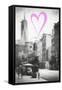 Luv Collection - New York City - Urban Street-Philippe Hugonnard-Framed Stretched Canvas