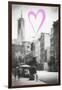 Luv Collection - New York City - Urban Street-Philippe Hugonnard-Framed Art Print