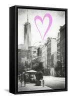 Luv Collection - New York City - Urban Street-Philippe Hugonnard-Framed Stretched Canvas