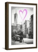 Luv Collection - New York City - Urban Street-Philippe Hugonnard-Framed Art Print